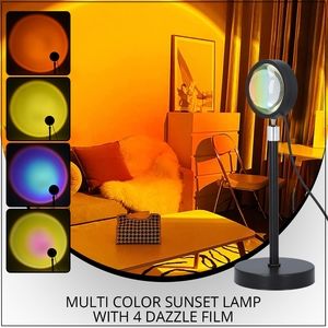 🔥PRICE DROP 🔥NWTIB MULTI COLOR SUNSET LAMP WITH 4 COLOR DAZZLING FILMS